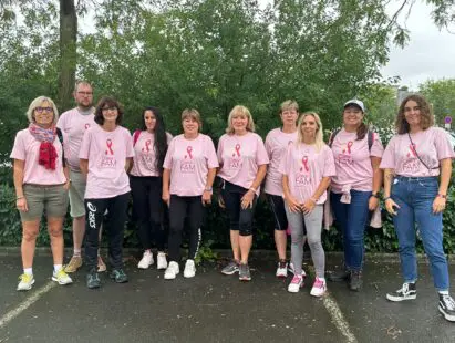Participation à la marche Cœur de Fam